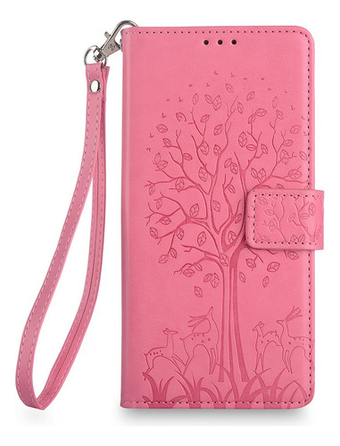 Funda Con Tapa Teléfono Compatible Con For Zte Axon 40 Lite