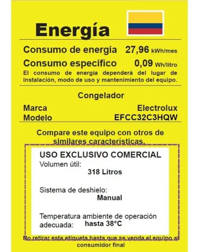 Congelador Horizontal Electrolux 318l Efcc32c3hqw Blanco