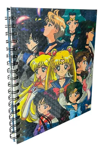 Cuadernos Argollados Una Materia Sailor Monn