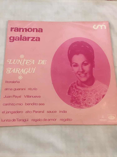 Ramona Galarza Lunita De Taragui Disco Vinilo Lp