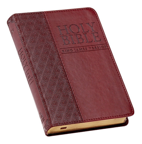 Imagen 2 de 9 de Biblia En Inglés King James Version Tamaño Compacto Café