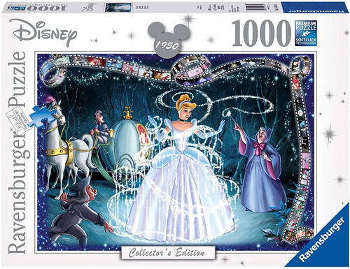 Rompecabezas Ravensburger Disney Cenicienta (1950) 1000 Pzas