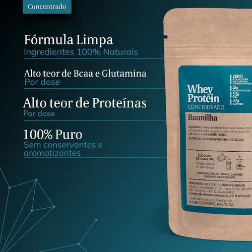 Whey Protein Concentrado Housewhey Sabor Baunilha 900g