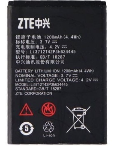 Bateria Zte Li3708t42p3h453756