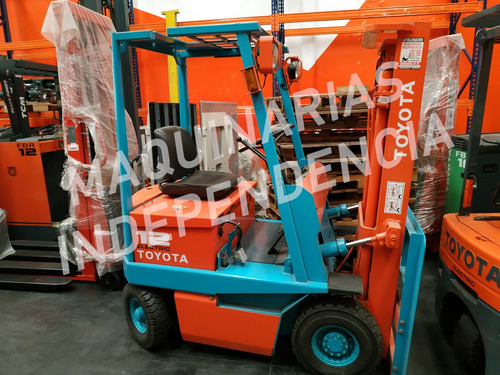 Autoelevador Eléctrico Toyota 1000 Kg 3.0 Mts Bateria Nueva