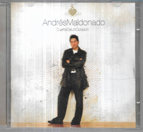 Andres Maldonado Album Dueño De Un Corazon Sello Gld Cd