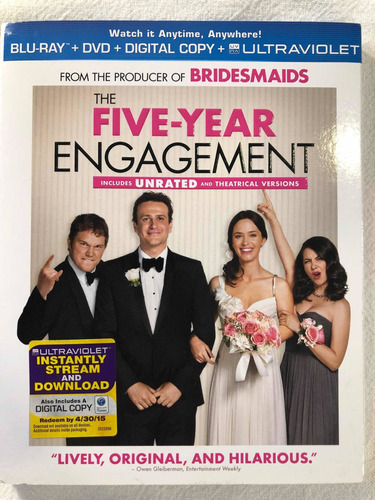 Eternamente Comprometidos The Five Year Engagement Blu-ray