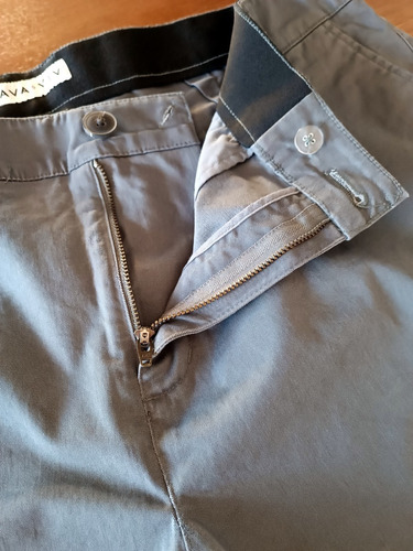 Imagen 4 de 7 de Short Bermuda Hombre Talles Grandes Jean Plus Size Gris