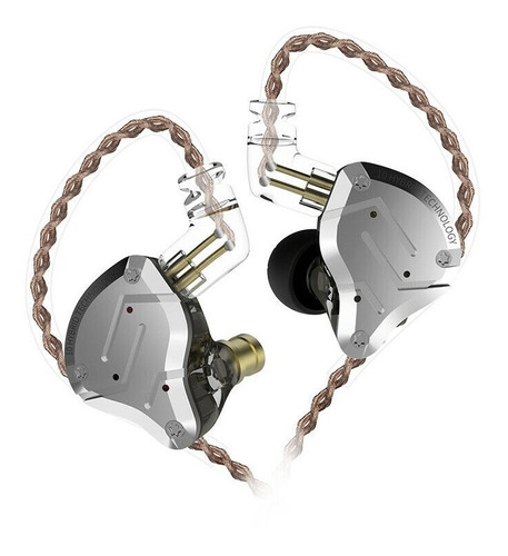 Imagen 1 de 1 de Auriculares In Ear Kz Zs10 Pro Monitoreo 5 Vias Sin Microfon