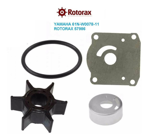 Kit De Bomba De Agua P Motor Yamaha 25hp 4t Parsun T30 F25