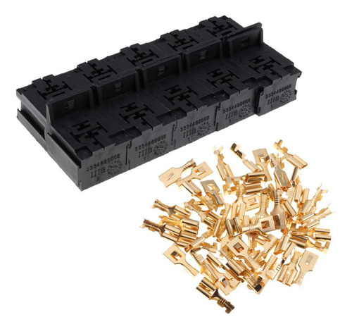 20x Automotrices 5 Pin Soportes De Enchufe De Con Terminales