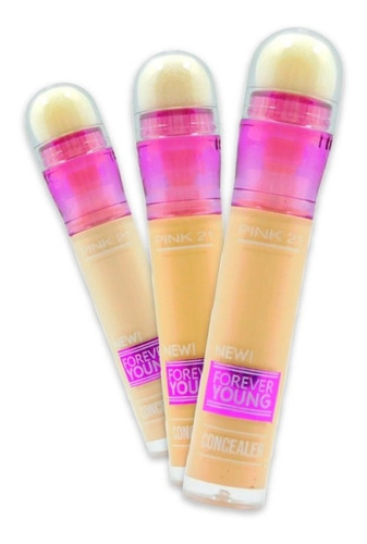 Corrector Ojeras Con Esponja Pink21 Forever Young Concealer