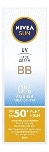 Nivea Sun Uv Face Bb Cream Protección Solar Uva/uvb Spf50+.