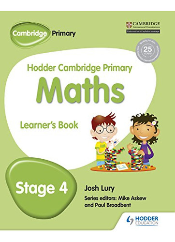 Hodder Cambridge Primary Mathematics 4 - Sb - Lury Josh