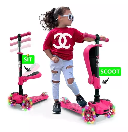 Patinete De Juguete Para Niños De 2 3 4 5 Años 3 Ruedas Led - Temu