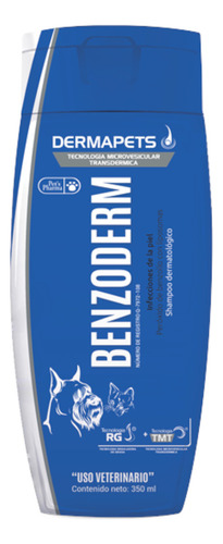 Benzoderm Shampoo 350 ML Pets Pharma