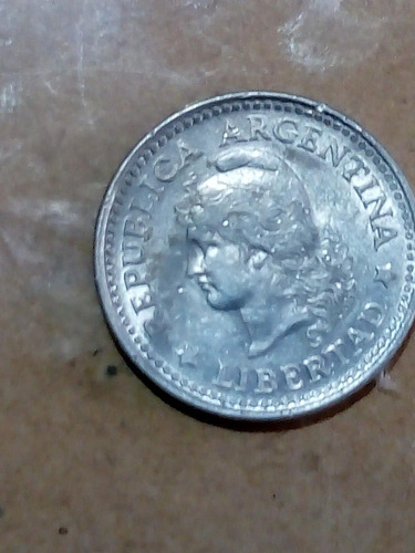 Moneda De Argentina De 5 Centavos Del Año 1973