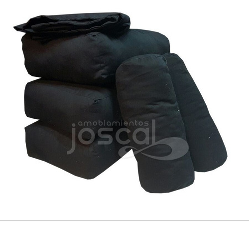 Funda Y 5 Almohadones Para Cama Y Divan  