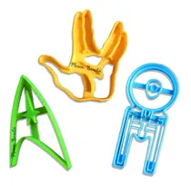 Comprar Star Trek X3 Moldes Cortante Masa Galletas Fondant Vulcano