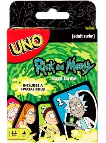 Juegos Cartas Uno Rick And Morty