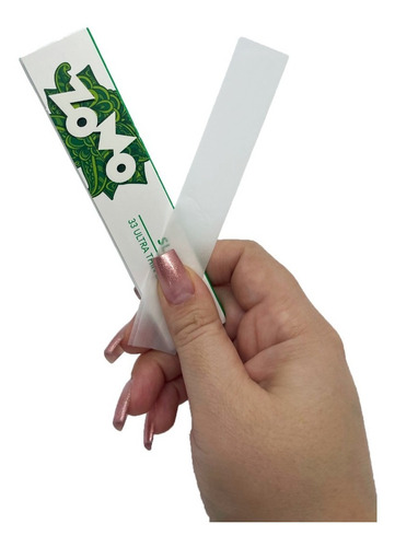 Imagem 3 de 5 de Seda Zomo Slim Verde Com 25 Livretos Atacado Revenda