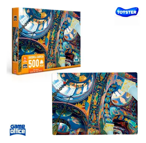 Puzzle Quebra Cabeça 500 Peças Arte Sacra Toyster Original