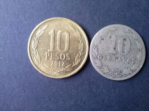 Moneda Argentina 10 Centavos Níquel 1898 (c7)