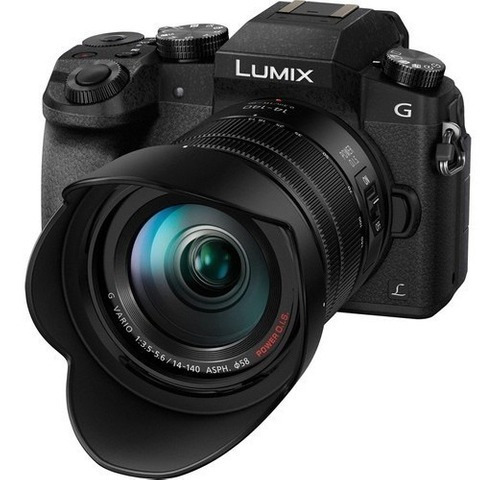  Panasonic Lumix Kit G7HK + lente 14-140mm DMC-G7HK sin espejo 