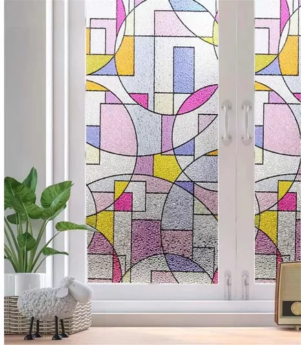 patio de recreo acidez desconcertado Papel Vitral Para Ventanas | MercadoLibre 📦