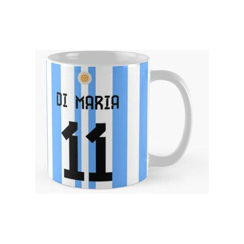 Taza Ángel Di María - Argentina Copa Del Mundo Calidad Premi