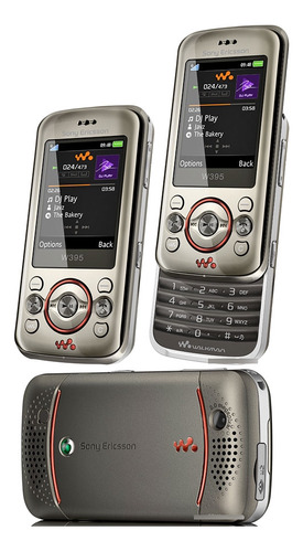 Vendo Celular Sony Ericsson W395 Gold Para Claro Uso O Colec
