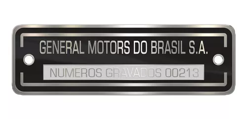 Placa JLS7860 - GM - CHEVROLET CORSA SUPER 1996 - Placa IPVA