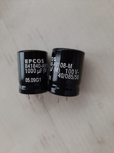 Capacitor Electrolítico Epcos 1000 Uf X 100 V 85º