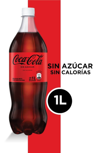 Refresco Sin Azúcar Pet 1l Coca - Cola