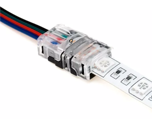 Conector tira LED RGB 