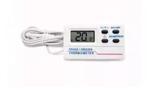 Paquete de 3 termómetros para refrigerador, termómetro de congelador de  esfera grande, termómetro de temperatura de serie clásica para  refrigerador