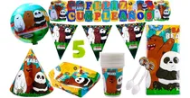 Comprar Kit Decoración Fiesta Osos Escandalosos - We Bare Bears 