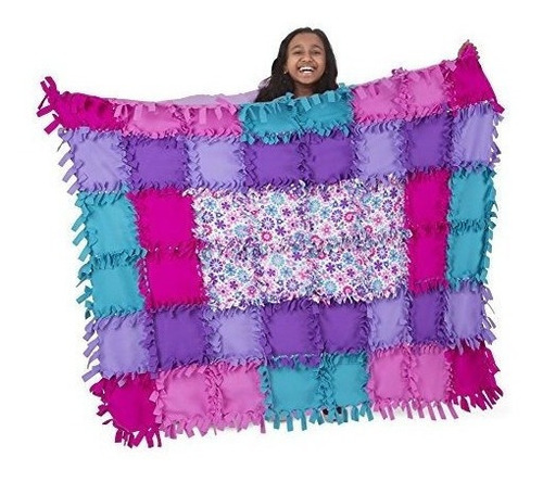 Melissa - Doug Creado Por Me-flower Fleece Quilt Artes Y Man