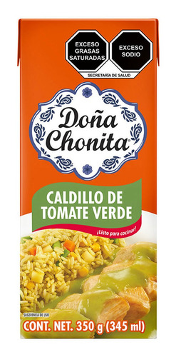 Caldillo De Tomate Verde Doña Chonita 350g