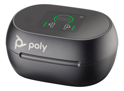 Ífonos Poly Voyager Free 60+ Uc M Carbon Black Con Estch
