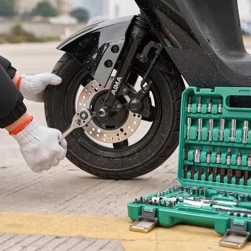 * Juego De Herramientas Reparación De Automóviles 46 Piezas