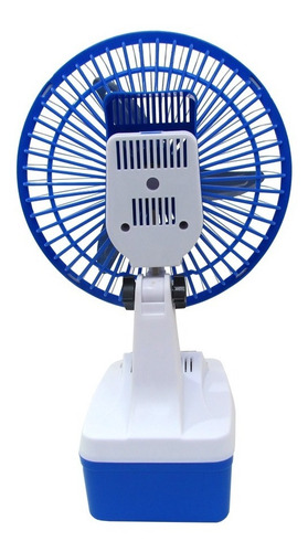 Ventilador Recargable Hammer 1w 8 Con Faros Led Emergencia