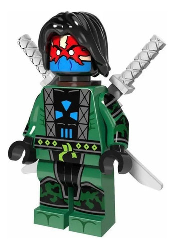 Boneco Blocos De Montar Ghost Maker Vilão Marvel