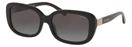 Coach Lentes De  Sol Rectangulares Negros