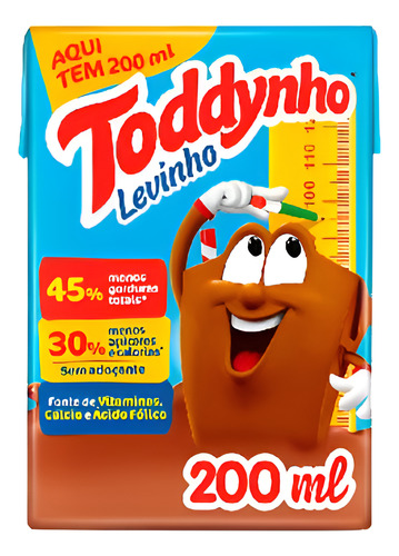 Bebida Láctea Toddynho Levinho 200ml - 12 Unidades