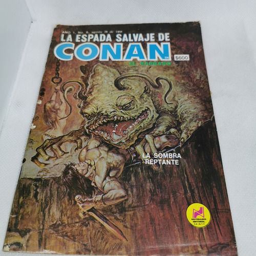Comic La Espada Salvaje De Conan El Barbaro # 6