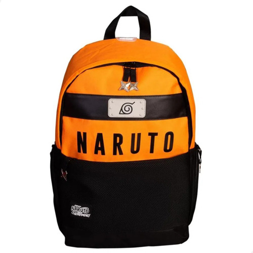 Mochila Escolar Para Niño Naruto Shippuden Naranja 568 22and
