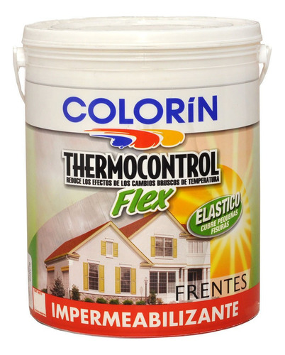 Impermeabilizante Frentes Thermocontrol Flex X 1 Litro Color