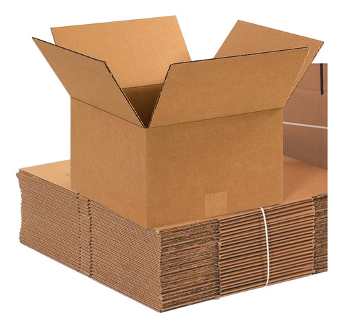 Box Usa 12 X 12 X 7 Cajas De Cartón Corrugadas, Pequeños 12l