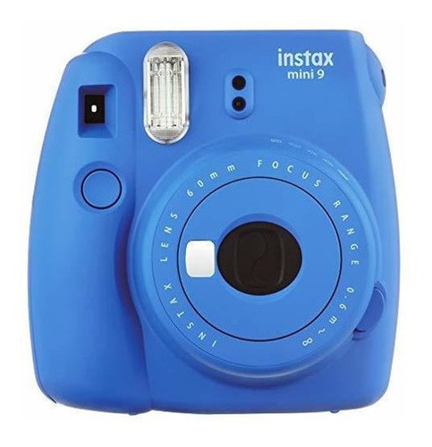 Cámara Fuji Instax Mini 9 Instantánea Fujifilm Azul